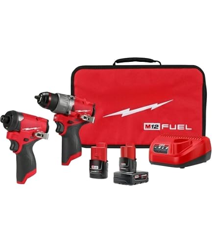 Milwaukee Electric Tools 2598-22 M12 Fuel 2 Pc Kit- 1/2